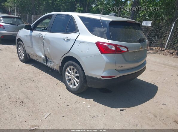3GNAXSEV2MS135535 2021 CHEVROLET EQUINOX Серебряный Задняя левая четверть