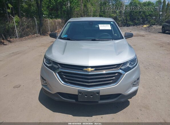 3GNAXSEV2MS135535 2021 CHEVROLET EQUINOX Серебряный Вид щитка приборов