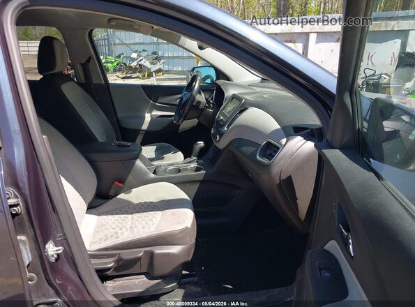 3GNAXSEV7JS525347 2018 CHEVROLET EQUINOX Blue Вид салону спереду