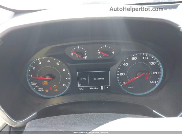 3GNAXSEV7MS102188 2021 CHEVROLET EQUINOX White Հետևի նստատեղերի տեսք