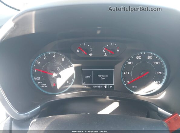 3GNAXSEV8MS166630 2021 CHEVROLET EQUINOX Серебряный Вид задних сидений
