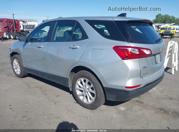 3GNAXSEV8MS166630 2021 CHEVROLET EQUINOX Серебряный Задняя левая четверть