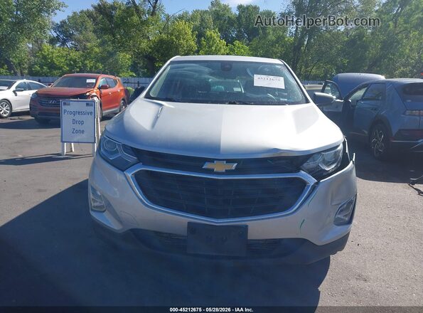 3GNAXSEV8MS166630 2021 CHEVROLET EQUINOX Серебряный Вид щитка приборов