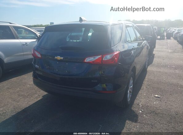 3GNAXSEV9LS724323 2020 CHEVROLET EQUINOX Black უკანა მარჯვენა