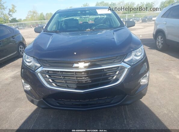 3GNAXSEV9LS724323 2020 CHEVROLET EQUINOX Black ხელსაწყოთა პანელის ხედი