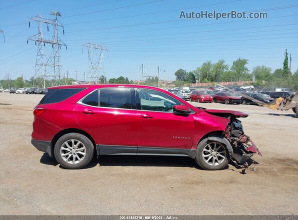 3GNAXSEVXJS510874 2018 CHEVROLET EQUINOX Красный Вид задней части салона