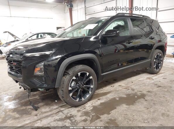 3GNAXTEG0SL213499 2025 CHEVROLET EQUINOX Black Передня ліва чверть