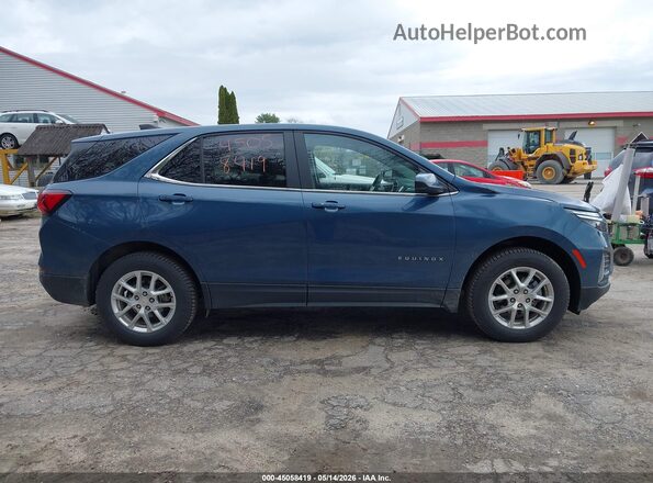 3GNAXTEG3RL284660 2024 CHEVROLET EQUINOX Blue Rear interior view