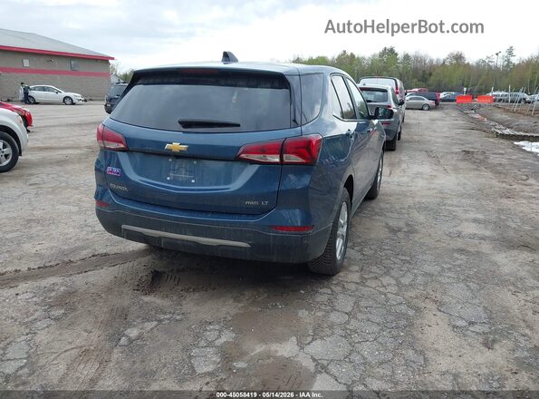3GNAXTEG3RL284660 2024 CHEVROLET EQUINOX Blue Rear right