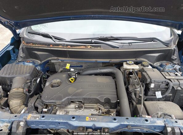 3GNAXTEG3RL284660 2024 CHEVROLET EQUINOX Blue Rear view