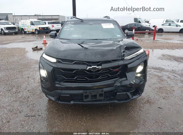 3GNAXTEG3SL160331 2025 CHEVROLET EQUINOX Black ხელსაწყოთა პანელის ხედი