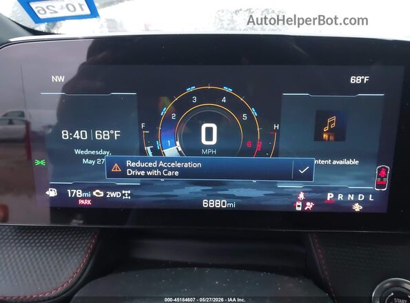 3GNAXTEG3SL160331 2025 CHEVROLET EQUINOX Black უკანა სავარძლების ხედი