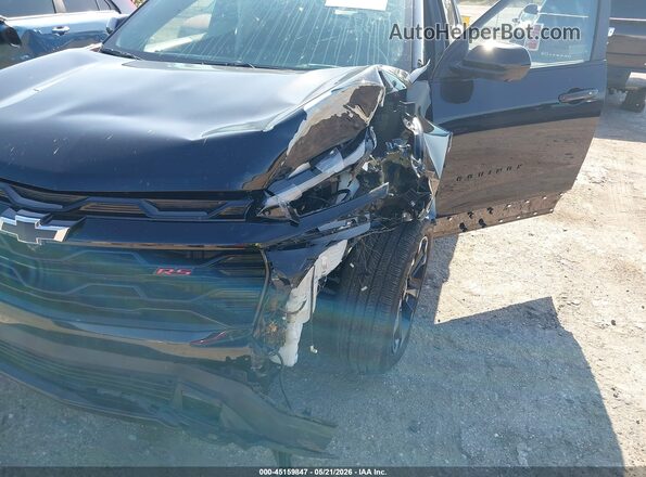 3GNAXTEGXSL307275 2025 CHEVROLET EQUINOX Black წინა ხედი