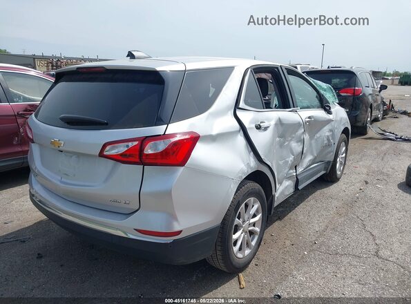 3GNAXTEV3LS718281 2020 CHEVROLET EQUINOX Silver Trasero derecho