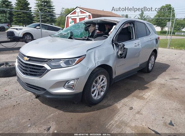 3GNAXTEV3LS718281 2020 CHEVROLET EQUINOX Silver Vista tres cuartos delantera izquierda