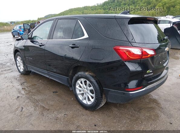 3GNAXTEV3ML388833 2021 CHEVROLET EQUINOX Black უკანა მარცხენა