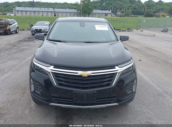 3GNAXUEG1PL160972 2023 CHEVROLET EQUINOX Black Widok zestawu wskaźników