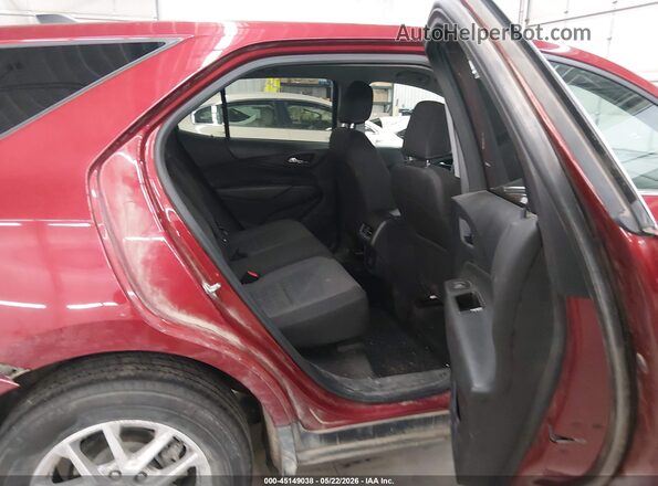 3GNAXUEGXPS150933 2023 CHEVROLET EQUINOX Red Vista de la etiqueta del VIN