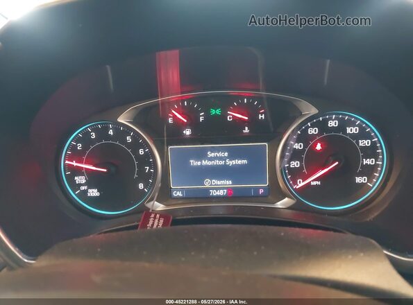 3GNAXUEV0KL390798 2019 CHEVROLET EQUINOX Синий Вид задних сидений