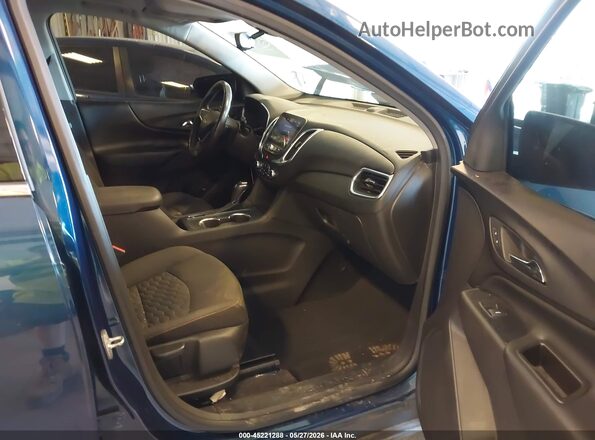3GNAXUEV0KL390798 2019 CHEVROLET EQUINOX Синий Вид салона спереди