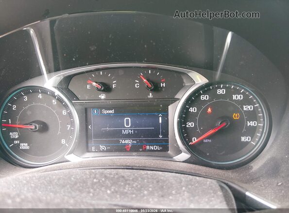3GNAXUEV2LS734008 2020 CHEVROLET EQUINOX White უკანა სავარძლების ხედი