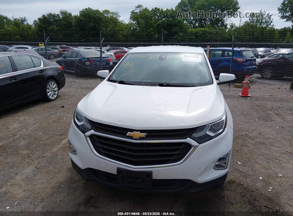 3GNAXUEV2LS734008 2020 CHEVROLET EQUINOX White ხელსაწყოთა პანელის ხედი