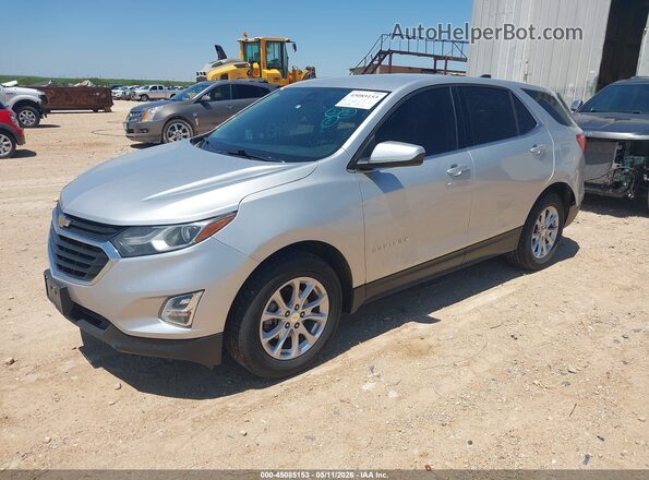 3GNAXUEV3LS523576 2020 CHEVROLET EQUINOX Silver Передня ліва чверть