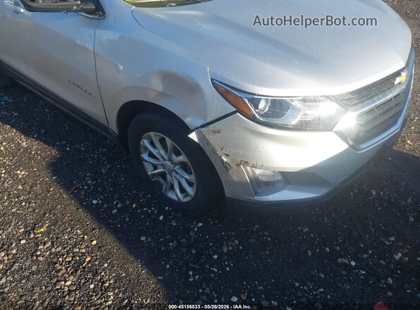 3GNAXUEV3LS675583 2020 CHEVROLET EQUINOX Silver წინა ხედი