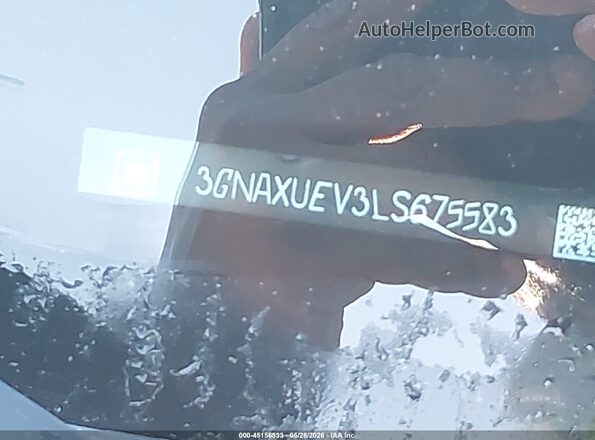 3GNAXUEV3LS675583 2020 CHEVROLET EQUINOX Silver 