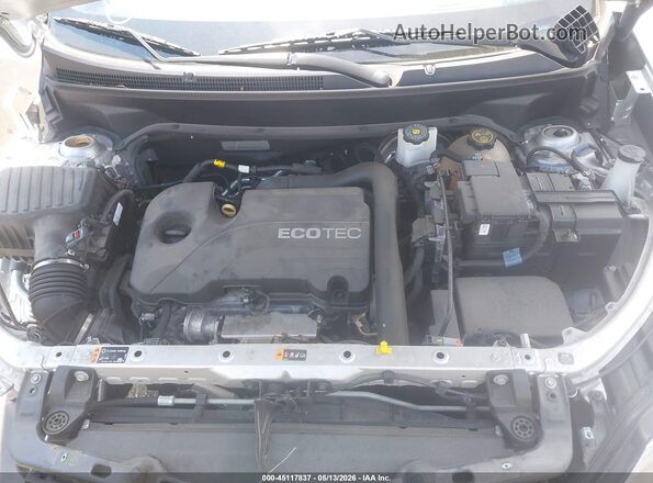 3GNAXUEV3MS100062 2021 CHEVROLET EQUINOX Silver Widok z tyłu
