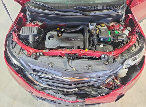 3GNAXUEV4LS503949 2020 CHEVROLET EQUINOX Red Vista del compartimento del motor