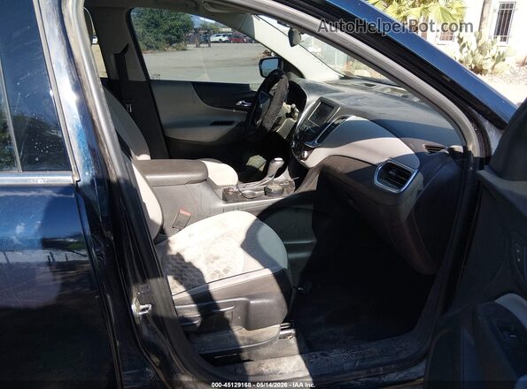 3GNAXUEV5LS607169 2020 CHEVROLET EQUINOX Black Вид салону спереду