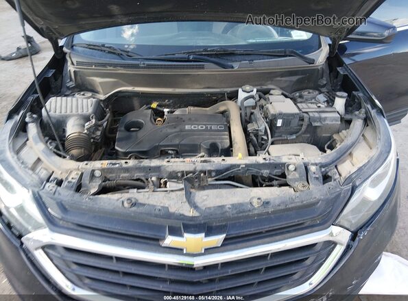 3GNAXUEV5LS607169 2020 CHEVROLET EQUINOX Black Вид ззаду
