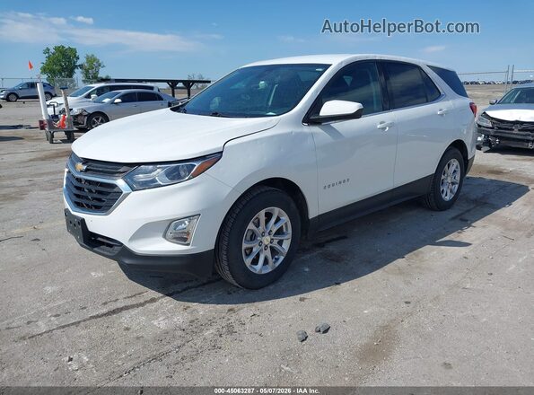 3GNAXUEV5LS728882 2020 CHEVROLET EQUINOX White Առջևի ձախ երեք քառորդ տեսարան