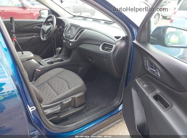 3GNAXUEV5ML388080 2021 CHEVROLET EQUINOX Blue Front interior view
