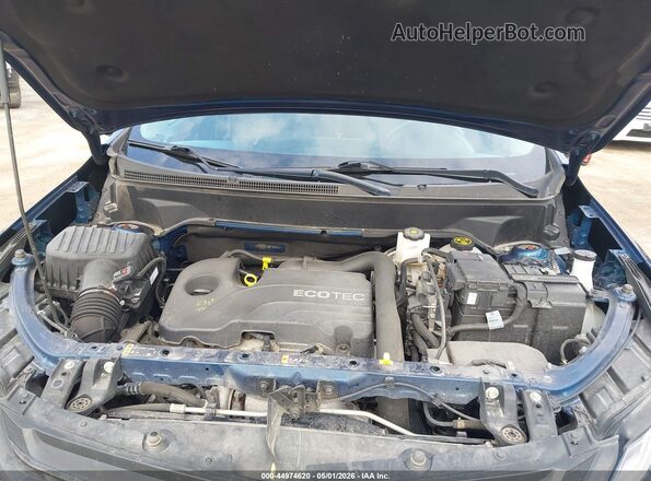 3GNAXUEV5ML388080 2021 CHEVROLET EQUINOX Blue Rear view