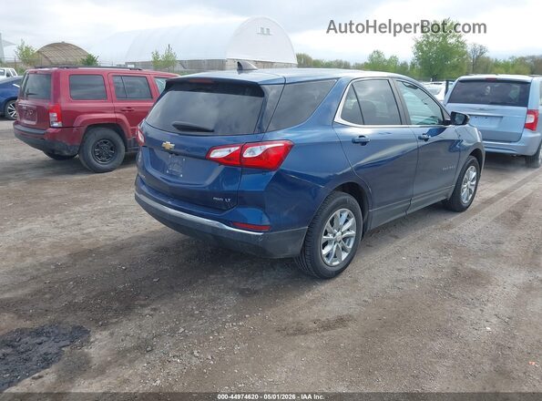 3GNAXUEV5ML388080 2021 CHEVROLET EQUINOX Blue Rear right