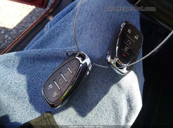 3GNAXUEV6KL100340 2019 CHEVROLET EQUINOX Burgundy Вид панелі приладів