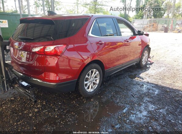 3GNAXUEV6KL100340 2019 CHEVROLET EQUINOX Burgundy Задня права чверть