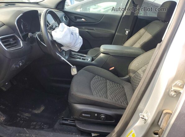 3GNAXUEV6ML347683 2021 CHEVROLET EQUINOX Silver Front interior view