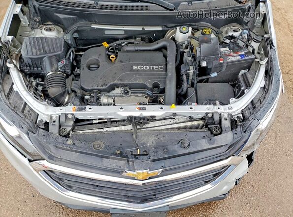 3GNAXUEV6ML347683 2021 CHEVROLET EQUINOX Silver Rear interior view