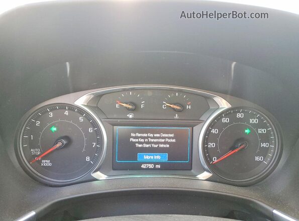 3GNAXUEV6ML347683 2021 CHEVROLET EQUINOX Silver Instrument cluster view