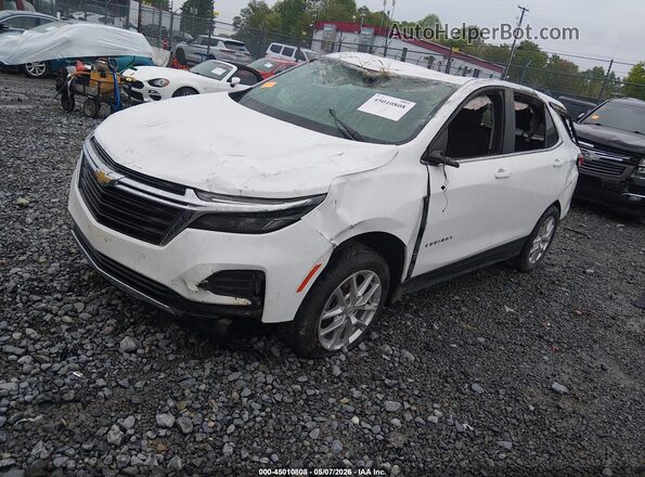 3GNAXUEV6NL259444 2022 CHEVROLET EQUINOX Белый Передняя левая четверть