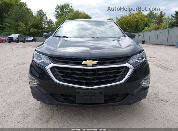 3GNAXUEV7LL270952 2020 CHEVROLET EQUINOX Black ხელსაწყოთა პანელის ხედი