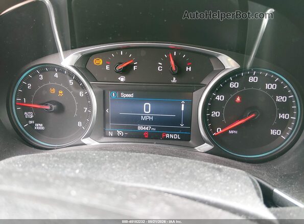 3GNAXUEV7LL270952 2020 CHEVROLET EQUINOX Black უკანა სავარძლების ხედი