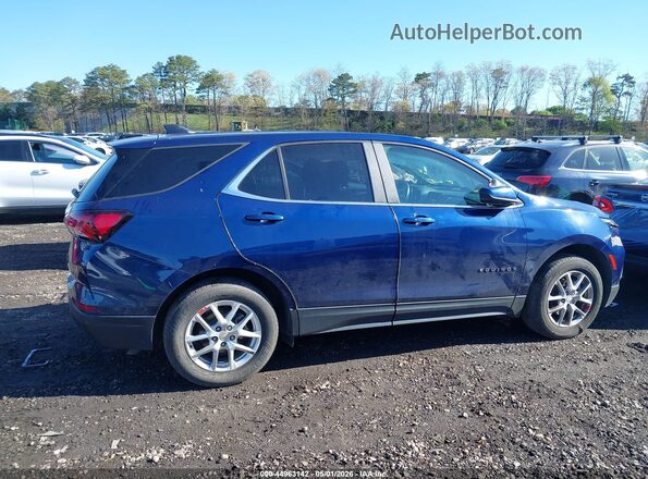 3GNAXUEV7NL303001 2022 CHEVROLET EQUINOX Blue 