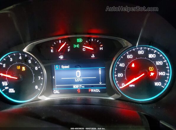 3GNAXUEVXLS670848 2020 CHEVROLET EQUINOX Красный 