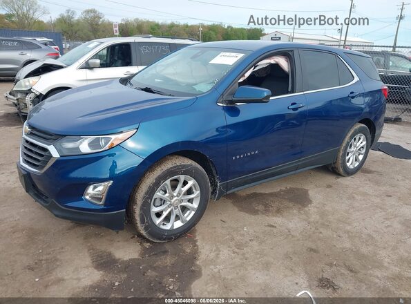 3GNAXUEVXML322382 2021 CHEVROLET EQUINOX Blue 