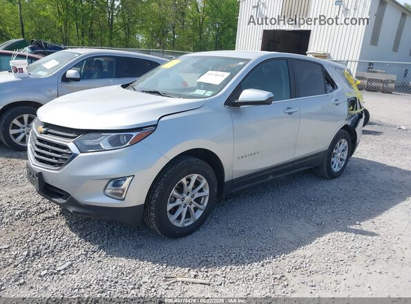 3GNAXUEVXMS105095 2021 CHEVROLET EQUINOX Silver Front left