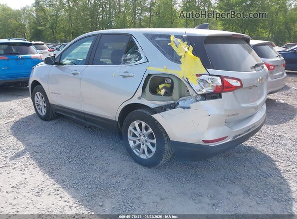 3GNAXUEVXMS105095 2021 CHEVROLET EQUINOX Silver Rear left